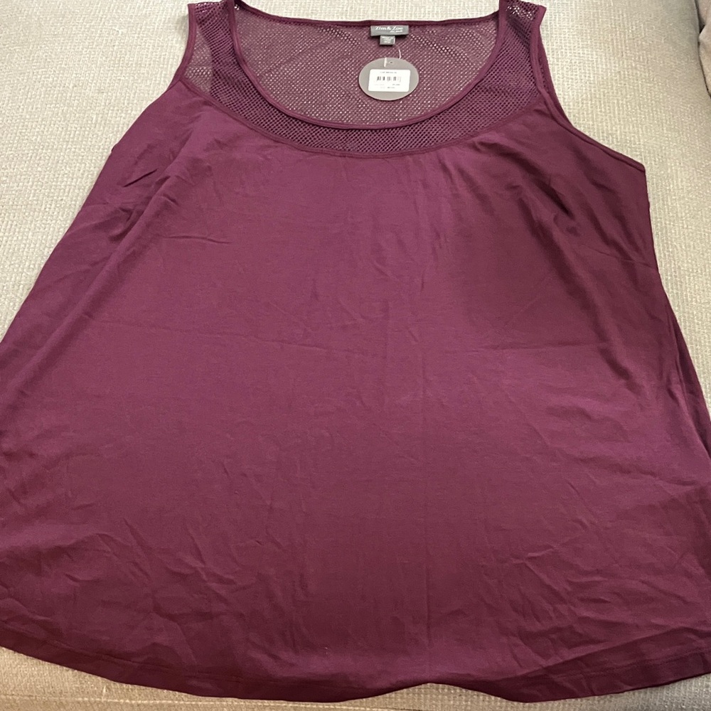 Avenue Women's Plum Tank Top